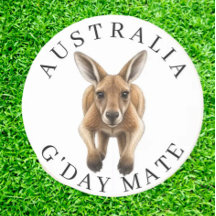 G Day Kangaroo Aussie-Themed Wildlife Party