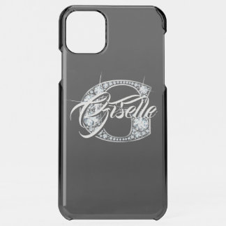 G Faux Diamond Bling Monogram iPhone 11 Pro Max Case