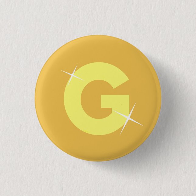 G for Gold Button (Front)