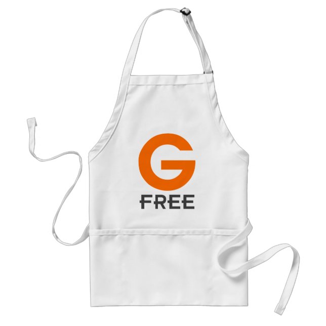 G Free Gluten Free Adult Apron (Front)