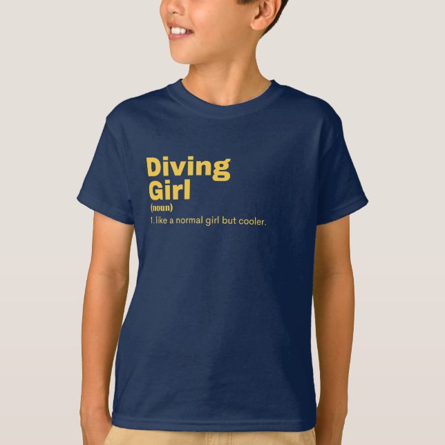 g Girl - Diving T-Shirt (Front)