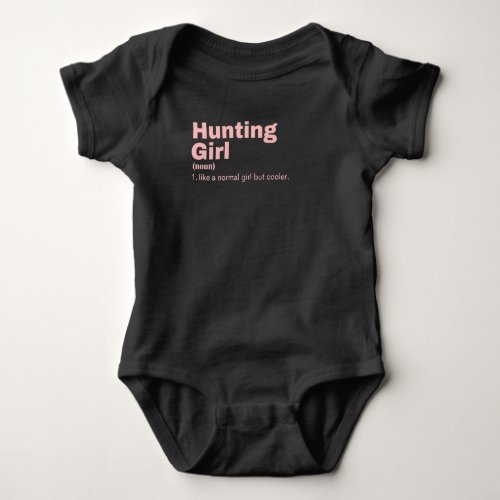 g Girl _ Hunting Baby Bodysuit