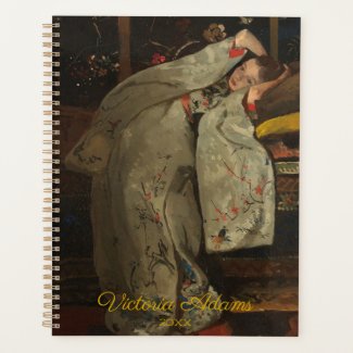 G.H. Breitner, Girl in a White Kimono - Fine Art Planner
