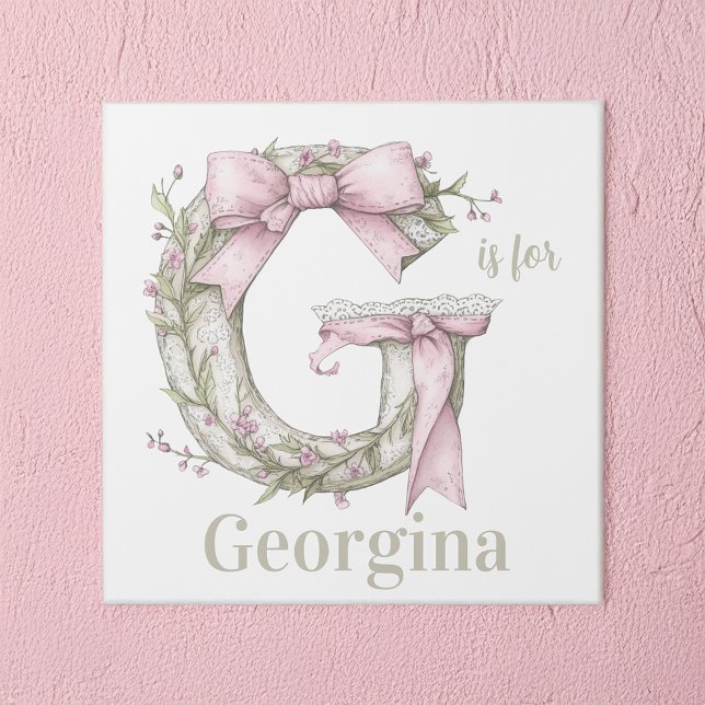 G is for Custom Name Whimsical Letter Art (Creator Uploaded)