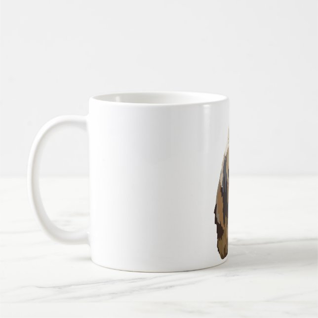 G is for Gelada Baboon Coffee Mug (Left)