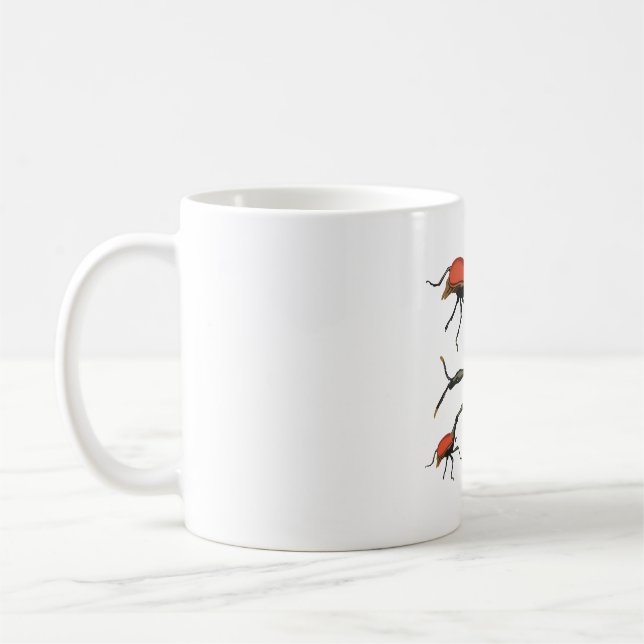 G is for Giraffe Weevil Coffee Mug (Left)