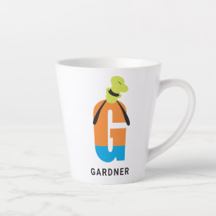 G is for Goofy Add Your Name Latte Mug