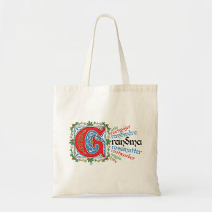 G is for Grandma Tote Bag