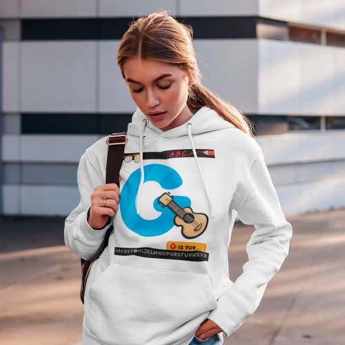 G Is For Guitar Hoodie