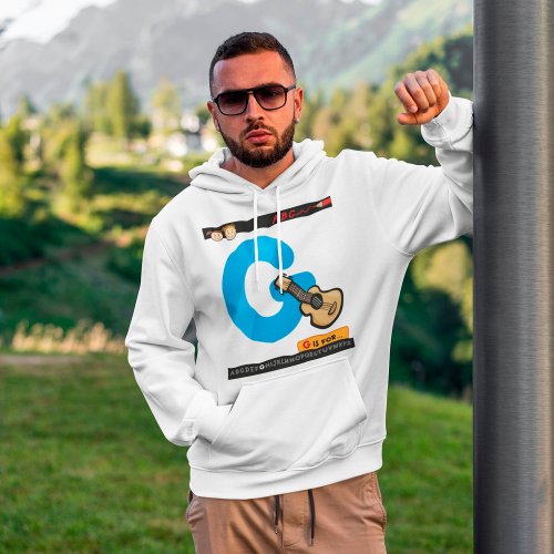 G Is For Guitar Hoodie