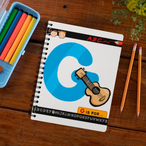 G Is For Guitar Notebook