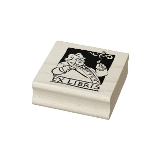 G.K.Chesterton Bookplate stamp