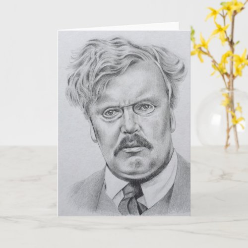G K Chesterton  Card