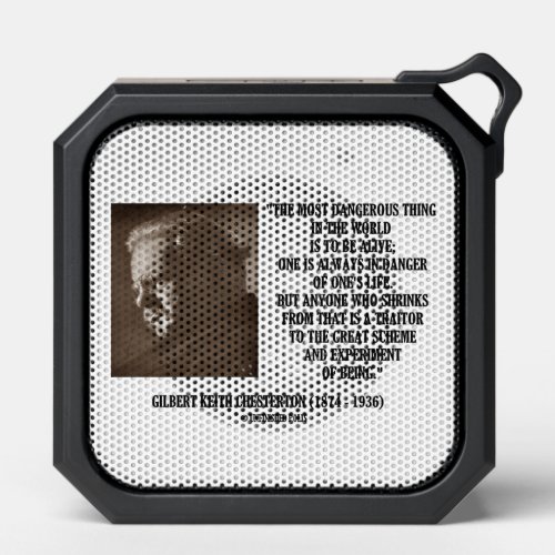 GK Chesterton Great Scheme Experiment Of Being Bluetooth Speaker