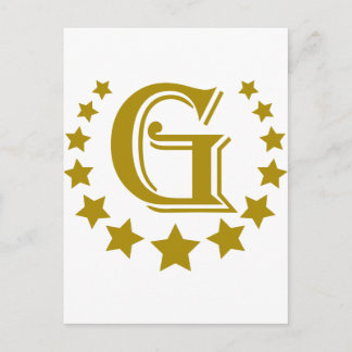 G-Letter-Stars-Crown- Postcard