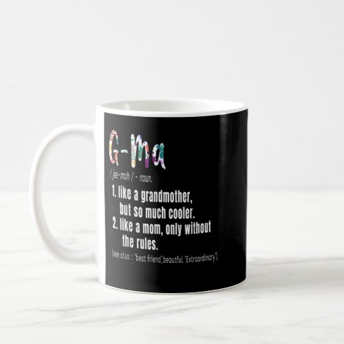 G_Ma Definition Mothers Day  Birthday gift Grand Coffee Mug
