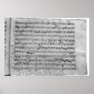 G major for violin, harpsichord and violoncello poster
