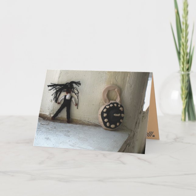 g/nc Artisanware Greetings Card (Front)