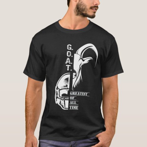 GOAT American Football College Team Champion S T_Shirt