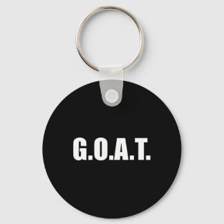 G.o.a.t Greatest Of All Time  Keychain