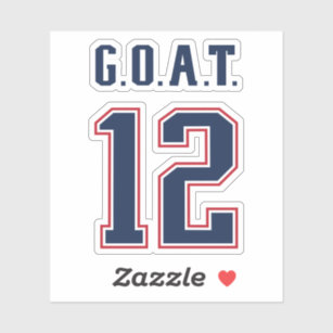 Jersey number 12 Sticker for Sale by bellacommorato