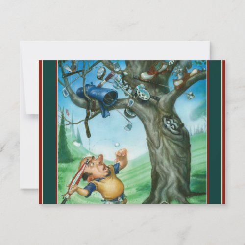 G.O.L.F. GREATEST OF LIFE'S FRUSTRATIONS CUSTOM INVITE