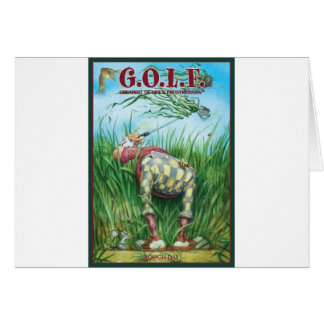 G.O.L.F GREATEST OF LIFE'S FRUSTRATIONS CARDS