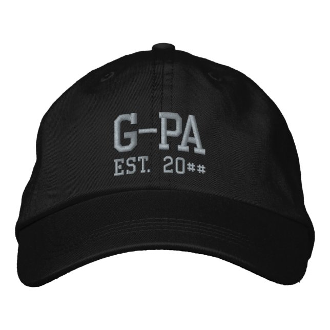 G-PA Est. 20## Embroidered Baseball Cap (Front)