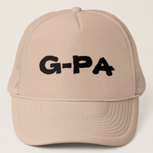 G_PA Grandpa Trucker Hat