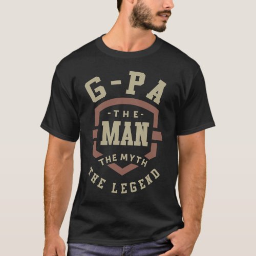 G_Pa The Man The Myth T_Shirt