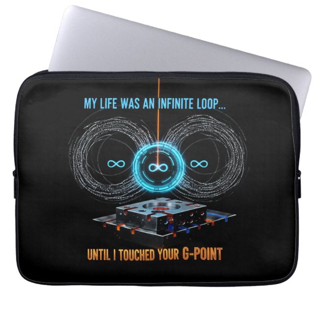 G-POINT Engineering Precision T-Shirt  Laptop Sleeve (Front)