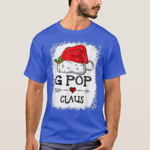 G Pop Claus Christmas Light Pajama Family Matching T-Shirt