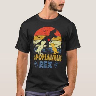 G Pop Saurus Rex Dinosaur G Pop 2 Kids Family Matc T-Shirt