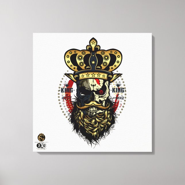 G-Skulls Renegade series 2 of 12 Canvas Print (Front)