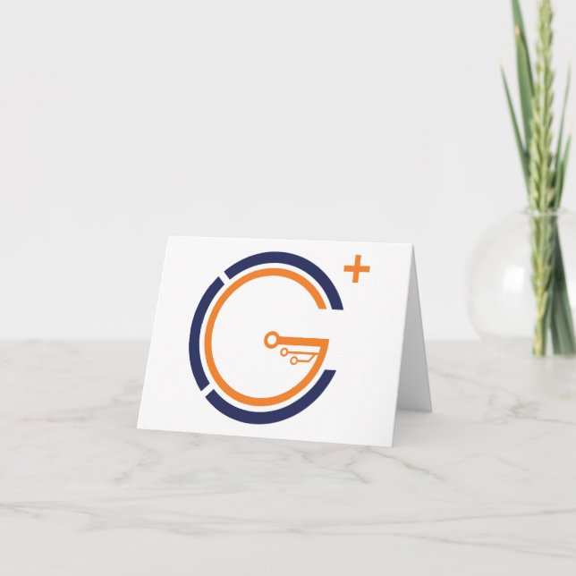 G+STEAM Magnet Center Blank Card (Front)