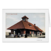 G T & R Railroad Depot (Front Horizontal)