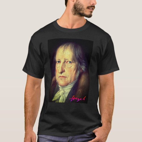 G W F Hegel 1831 portrait T_Shirt