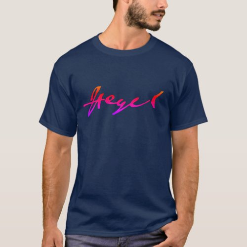G W F Hegel T_Shirt