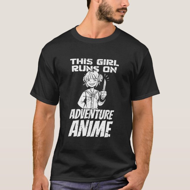 Ga Adventure Cosplay Japan Japanese Otaku Anime An T-Shirt (Front)