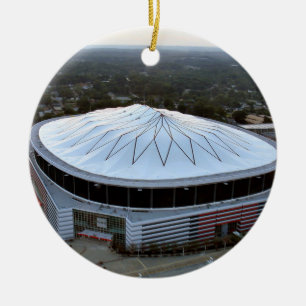 Ga Dome, Georgia Dome, Atlanta Christmas Ornament
