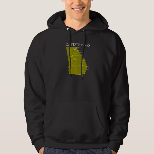 Ga State Parks Wearable Georgia State Park Checkli Hoodie (Front)