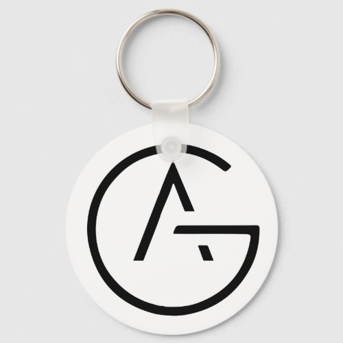 GA Typography  Keychain