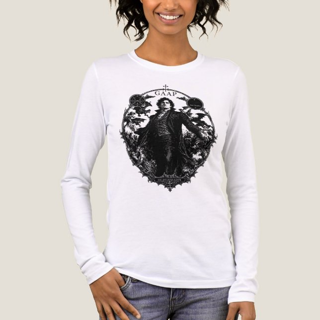Gaap Demon As A Human Tri-Blend Shirt (Front)