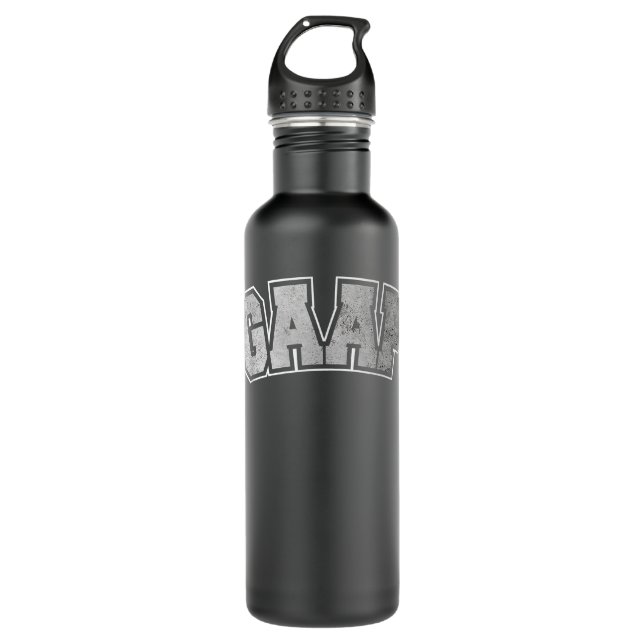 GAAP  Tax Auditor Bookkeeper Accountant Financial  Stainless Steel Water Bottle (Front)