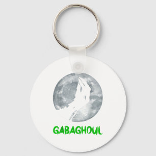 Gabaghoul Funny Hand Moon Bigfoot Santa Christmas Keychain