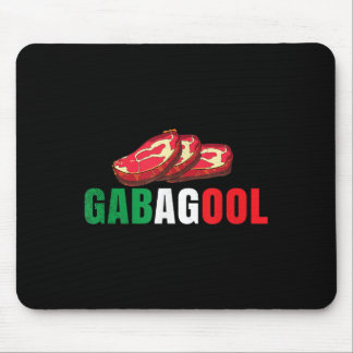 Gabagool Cacola Meat New Jersey Italian Pride Gift Mouse Pad