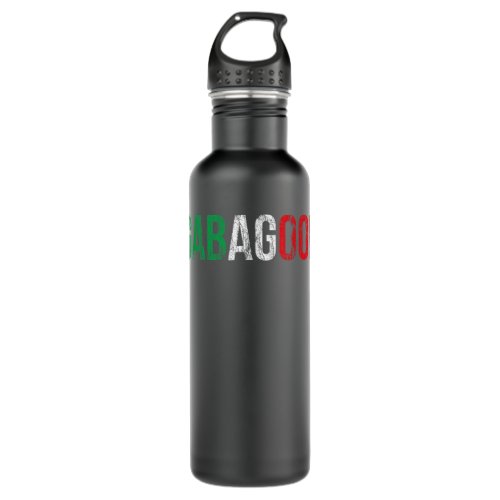 Gabagool Capicola Meat New Jersey Italian Pride Gi Stainless Steel Water Bottle