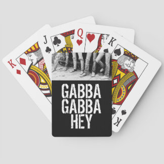 Gabba Gabba Hey Poker Cards