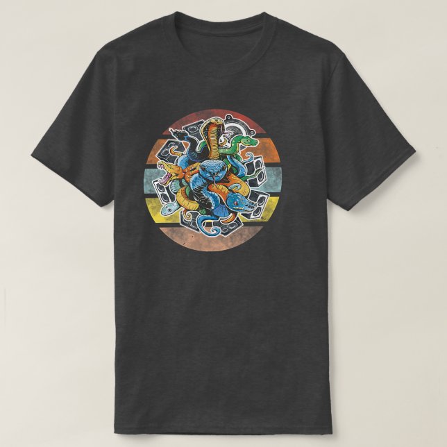 Gabberina Psytrance Music Hardcore Trap Festival B T-Shirt (Design Front)