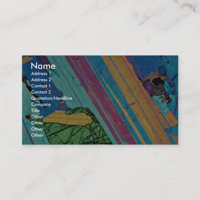 Gabbro Business Card (Front)